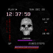 Animated Skull Watch Face screenshot 10