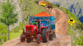 Farming Tractor Trolley Game screenshot 2