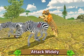 wütend Tiger Simulator screenshot 1