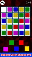 Sudoku Color Shapes Pro Puzzle : Kids Free Game screenshot 0