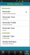 Birthday Calendar & Reminder screenshot 4