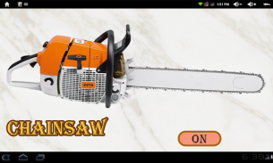 Real Electric Chainsaw Simulator - Chop Down Trees screenshot 0