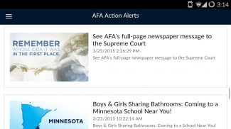 Action Alerts screenshot 2