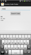 Country Code Finder screenshot 0