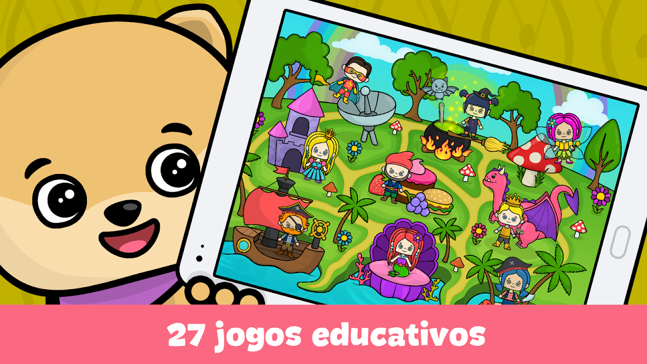 Padrinho Kids - ⬇️ BAIXE GRÁTIS! ⬇️ Bimi Boo - Jogos para bebês e de  crianças: o aplicativo inclui jogos simples destinados a desenvolver  habilidades motoras finas e que vão entreter seu