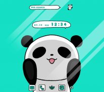 Симпатичные обои Trapped Panda screenshot 0