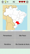 États du Brésil: Les cartes, capitales et drapeaux screenshot 0