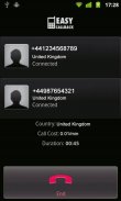 EasyCallBack appels 3G et WiFi screenshot 1