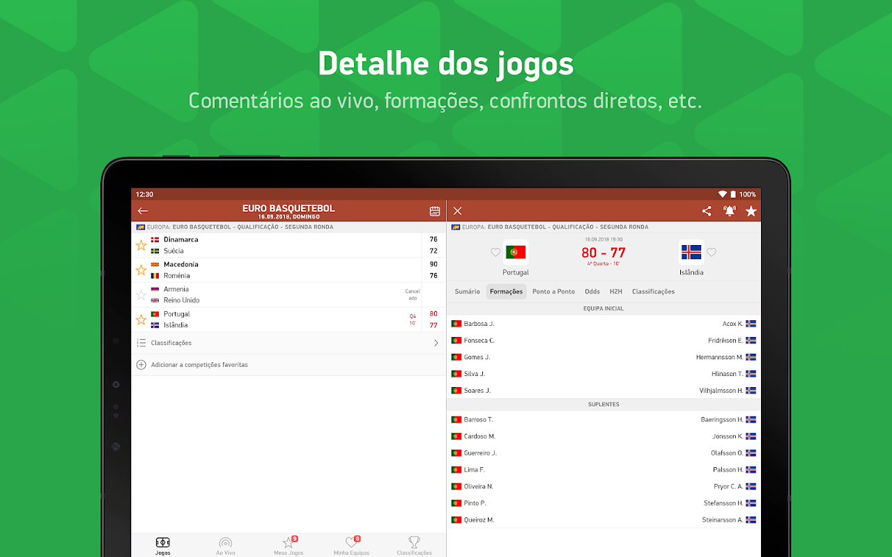 FlashScore - resultados desportivos