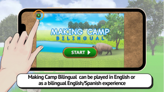 Making Camp - Bilingual screenshot 1