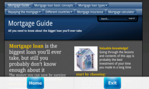 Guia de hipoteca e calculadora screenshot 1