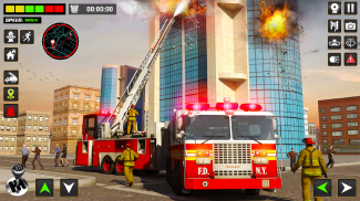 Fire Engine Truck Driving Sim screenshot 1