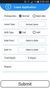 Leave Application screenshot 1