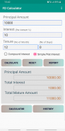 FD Calculator screenshot 2