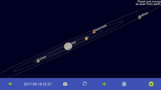 Sun, moon and planets screenshot 2