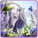 Flower Unicorn Live Wallpaper Icon