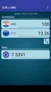 Euro x Croatian Kuna screenshot 1