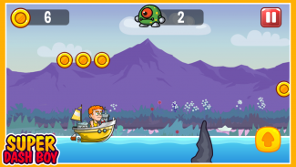 Super Dash Boy: Run and Jump Adventure Game screenshot 3