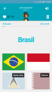 Bandeiras e Capitais do Mundo Quiz screenshot 3