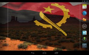 Angola Flag Live Wallpaper screenshot 1