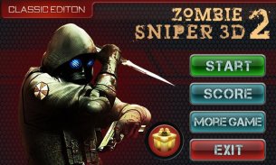 Zombie Sniper 3D II screenshot 0