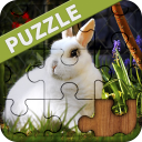 Rabbit Jigsaw puzzles Icon