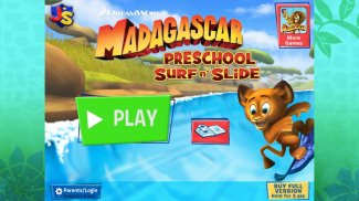 Madagascar Surf n' Slides Free screenshot 0