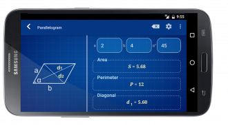 Geometría Calculadora screenshot 7