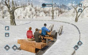 Snow Dog Sledding Transport Games: Winter Sports screenshot 8