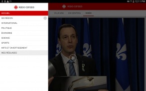 Radio-Canada Info screenshot 5