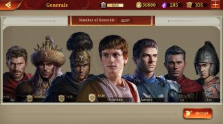 Great Conqueror: Rome War Game screenshot 1