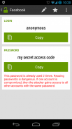 Password Safe / Manager screenshot 2