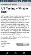 Learn A/B Testing screenshot 2