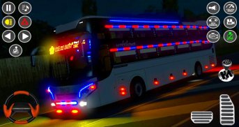 Luxury coach Bus driving Games screenshot 1