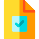 Simplest checklist (to do list) Icon