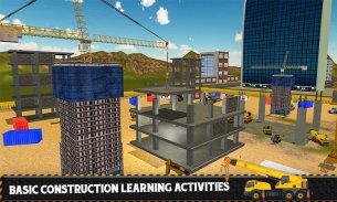 Police Station Construction Site Crane Operator 3D screenshot 3