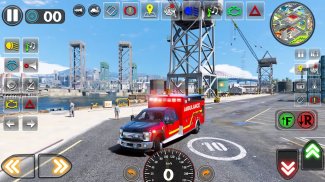 Ambulance Driving Game 2023 screenshot 1