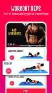 Abs exercises 21 days fitness: Lose belly fat screenshot 12