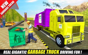 Offroad Garbage Truck: Dump Truck Driving Games screenshot 11