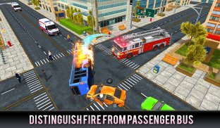 Firefighter Truck 911 Rescue: Emergency Driving screenshot 0