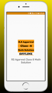 RS Aggarwal Class 8 Math Solution Offline screenshot 0