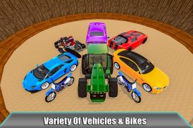 Well of Death Stunts: Tractor, Car, Bike & Kart screenshot 8