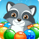Bubble Raccoon Story Icon