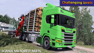 Truck Simulator Wood Transport screenshot 5