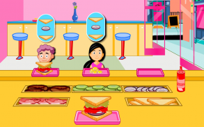 Sandwich Shop Management Game screenshot 0