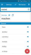 German-Romanian Dictionary screenshot 0