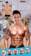 Six Pack Abs Photo Editor for Boys screenshot 1