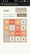 2048 Classic Puzzle screenshot 2