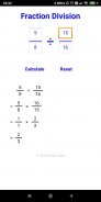 Fraction Division screenshot 1