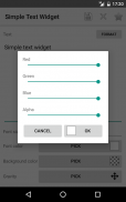 Simple Text Widget screenshot 10